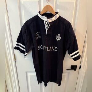 Scotland mens Rugby Shirt - Navy